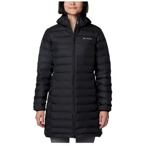 Comparateur de prix : Veste à capuche Columbia Lake 22 II Down Long noir femme - M