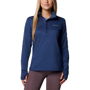 Columbia Park View Grid Fleece 1/2 Zip - Polaire femme Collegiate Navy SVendu paramazon