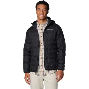 Comparateur de prix : Columbia Delta Ridge II Down Hooded Jacket - Doudoune homme Black XL
