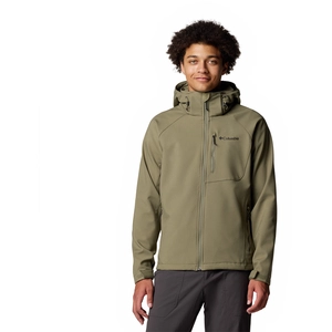 Veste à capuche Columbia Cascade Ridge III Softshell vert olive - MVendu paramazon