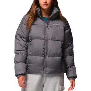 Comparateur de prix : Columbia Puffect II Full Zip Jacket - Doudoune femme City Grey M