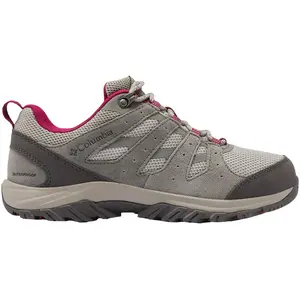 Chaussures Columbia Redmond III Waterproof gris clair granate femme - 38.5 pas cher
