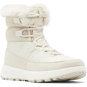 Columbia Slopeside Peak Luxe - Bottes de neige femme Dark Stone / Sea Salt 39 pas cher