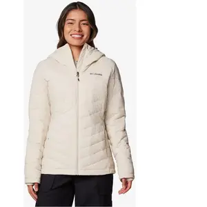 Comparateur de prix : Veste à capuche Columbia Joy Peak II blanc beige femme - XL