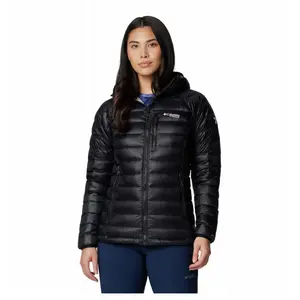 Columbia Arctic Crest Down Hooded Jacket - Doudoune femme Black M