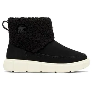 Sorel Sorel Explorer  III Slip-On Cozy WP - Bottes de neige femme Black / Chalk 39.5 pas cher