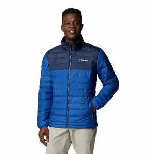 Comparateur de prix : Columbia Powder Lite II Jacket - Doudoune homme Mountain Blue / Collegiate Navy L