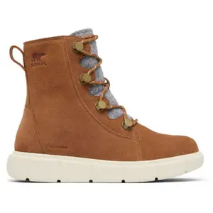 Sorel Explorer III Joan WP - Bottes de neige femme Velvet Tan / Chalk 42 pas cher