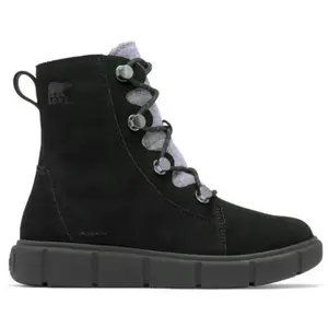Sorel Explorer III Joan WP - Bottes de neige femme Black / Black 41 pas cher