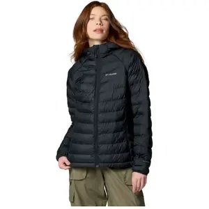 Comparateur de prix : Columbia Powder Lite II Hooded Jacket - Doudoune femme Black L