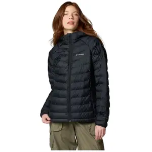 Columbia Powder Lite II Hooded Jacket - Doudoune femme Black M pas cher