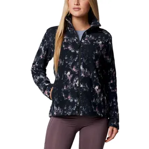 Columbia Fast Trek Printed Jacket - Polaire femme Snowdrift / Timberwild L pas cher