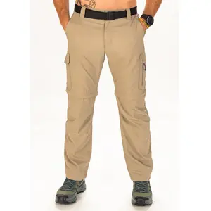 Pantalon convertible Columbia Silver Ridge Utility Short marron clair - 38 pas cher