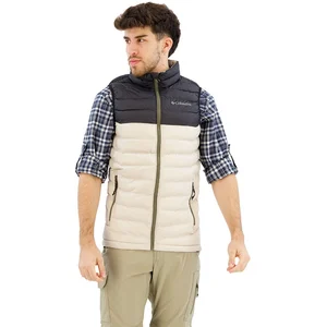 Columbia Veste sans Manches Powder Lite Homme - Dark Stone, Shark non défini M pas cher