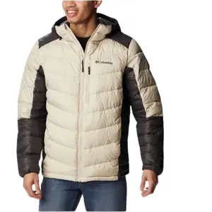 Doudoune a capuche columbia labyrinth loop beige pas cher