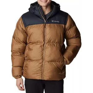 Columbia Doudoune à Capuche Puffect  Homme - Delta, Black noir XL