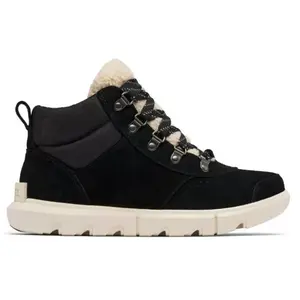 Sorel Explorer Next Hiker WP - Bottes de neige femme Black / Sea Salt 37 pas cher