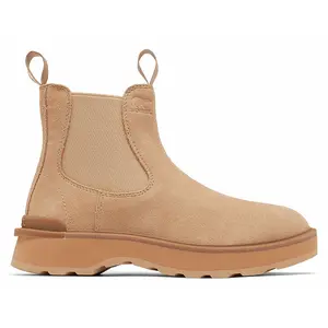 Sorel - Chelsea boots en Velours de Cuir Hi-Line camel TF.37/TUS.6Vendu paramazon
