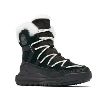 Sorel Ona RMX Glacy WP - Bottes de neige femme Black / Sea Salt 38.5 pas cher