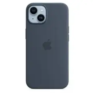 Comparateur de prix : Apple Coque en Silicone avec MagSafe pour iPhone 14 - Bleu Orage