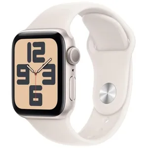 Comparateur de prix : Montre connectée APPLE WATCH SE 40mm Lumière Stellaire S/M TU