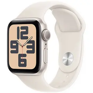 Montre intelligente Apple Watch SE MXEF3QL/A Blanc 40 mm pas cher