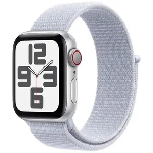 Montre connectée APPLE WATCH SE 40mm Argent/Outremer Loop Cellular TU pas cher