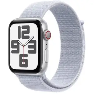 Comparateur de prix : Montre connectée APPLE WATCH SE 44mm Argent/Outremer Loop Cell TU