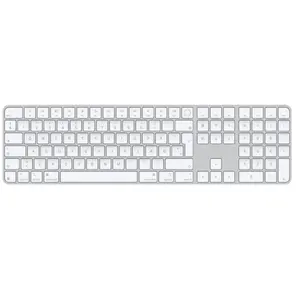 Apple Magic Keyboard avec Touch ID et pavé numérique (2024) - Blanc - ... pas cher