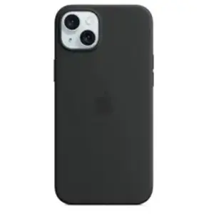 Comparateur de prix : Apple Coque en silicone avec MagSafe pour iPhone 15 Plus Noir