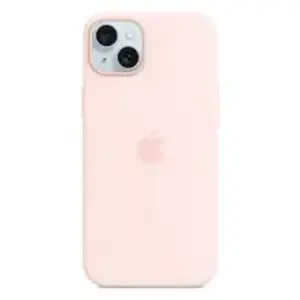 Comparateur de prix : Apple Coque en silicone avec MagSafe pour iPhone 15 Plus Rose pâle