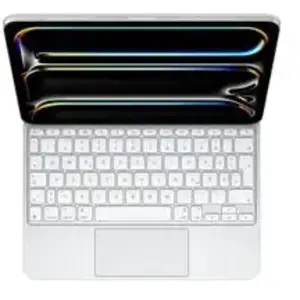 Apple ipad pro 11 magic keyboard (2024) white qwertz de MWR03D/A pas cher
