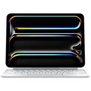 Comparateur de prix : Apple Magic Keyboard pour iPad Pro 11 Pouces (M4) - Espagnol - Blanc        