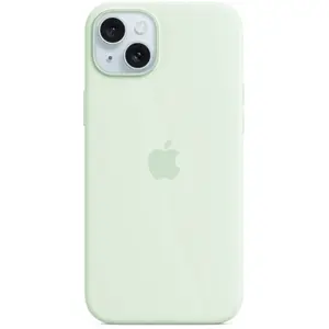 Comparateur de prix : Apple Coque en silicone avec MagSafe pour iPhone 15 Plus Menthe douce