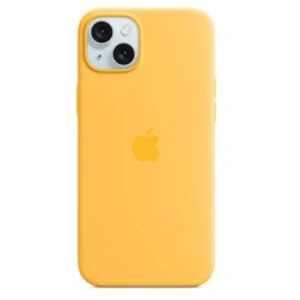 Comparateur de prix : Apple Coque en silicone avec MagSafe pour iPhone 15 Plus - Rayon de soleil