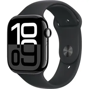 Montre intelligente Apple Series 10 GPS + Cellular 42mm Noir pas cher