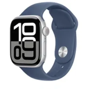 Comparateur de prix : Montre connectée APPLE WATCH Serie 10 42mm Alu/Argent M/L Cellular TU