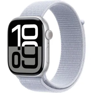 Comparateur de prix : Montre connectée APPLE WATCH Serie 10 42mm Alu/Argent Loop Cellular TU