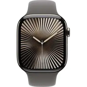 Apple Watch Series 10 GPS + Cellular 46mm Boîtier en titane naturel av...Vendu parkaufland