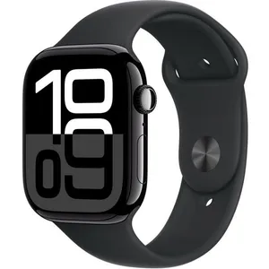 Comparateur de prix : Montre connectée APPLE WATCH Serie 10 46mm Alu/Noir S/M TU
