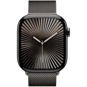 Apple Watch Series 10 GPS + Cellular 46mm Boîtier en titane ardoise av... pas cher