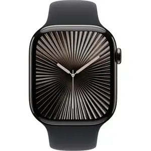 Apple Watch Series 10 GPS + Cellular 46mm Boîtier en titane ardoise av... pas cher