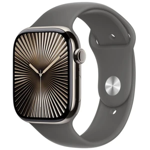 Comparateur de prix : Montre connectée APPLE WATCH Serie 10 46mm Titane Naturel M/L Cell