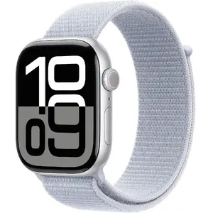 Comparateur de prix : Montre connectée APPLE WATCH Serie 10 46mm Alu/Argent Loop Cellular TU