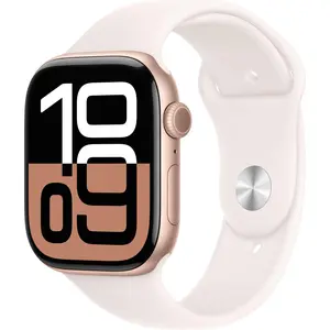 Comparateur de prix : Montre connectée APPLE WATCH Serie 10 46mm Alu/Or Rose M/L Cellular TU