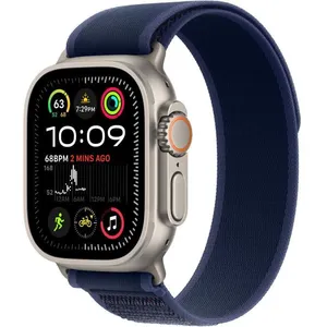 Montre connectée APPLE WATCH Ultra 2 49mm Naturel / Bleu Trail S/M Ce pas cher