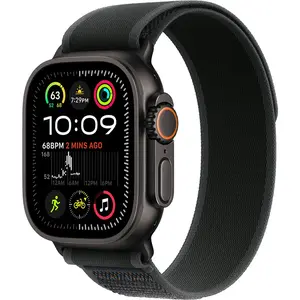 Montre intelligente apple mx4v3tya noir 49 mm MX4V3TY/A pas cher