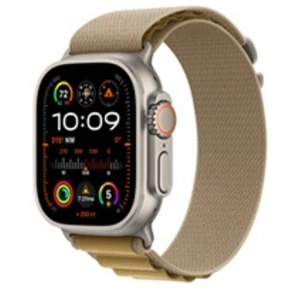 Comparateur de prix : Montre connectée APPLE WATCH Ultra 2 49mm Naturel / Sahara Loop M Cel