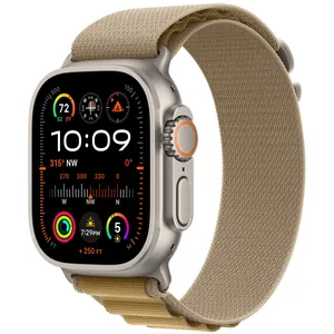 Montre connectée APPLE WATCH Ultra 2 49mm Naturel / Sahara Loop L Cel pas cher