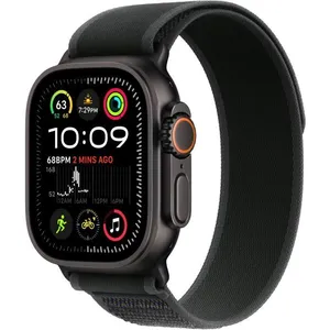 Comparateur de prix : Montre connectée APPLE WATCH Ultra 2 49mm Noir / Noir Trail S/M Cell